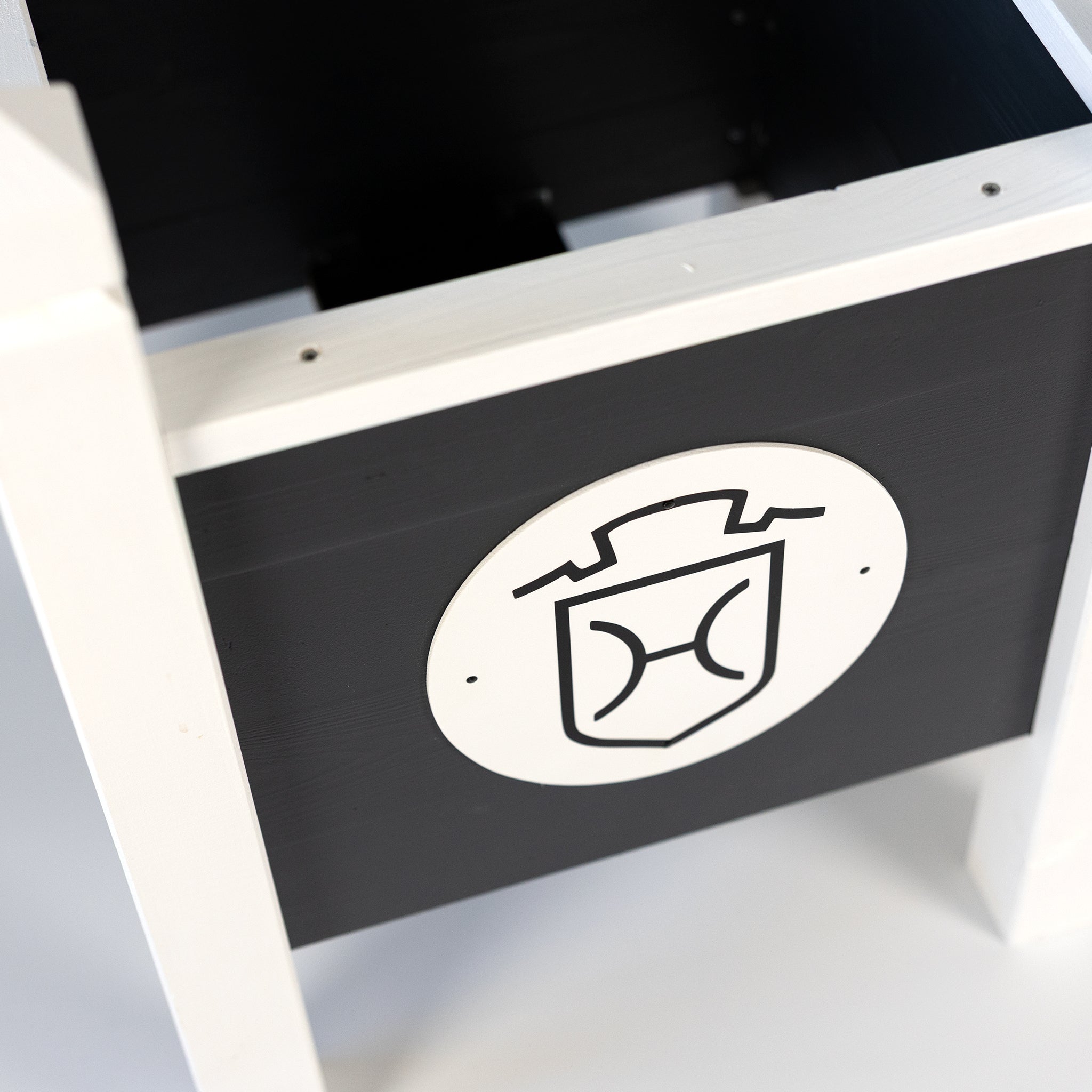 Holsteiner Blumenkasten aus Massivholz – Single Variante