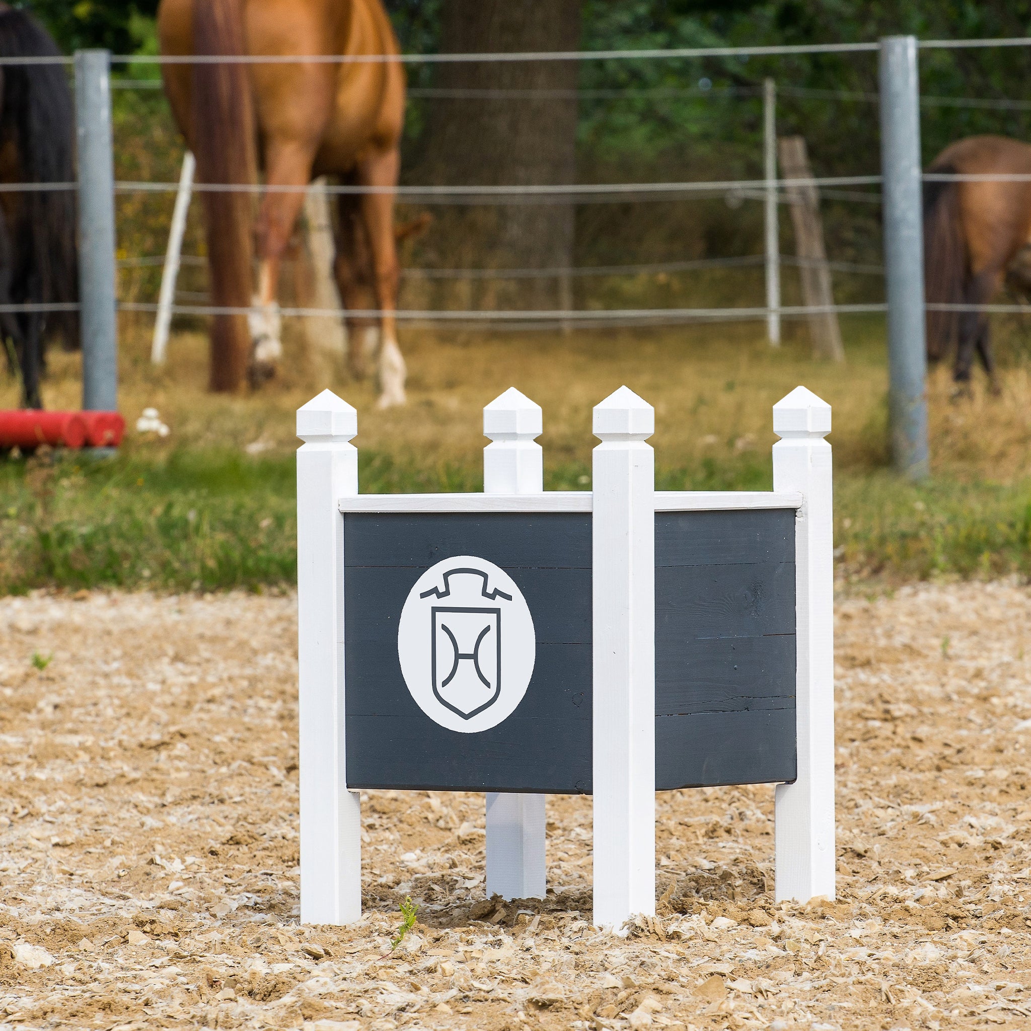 Holsteiner Blumenkasten aus Massivholz – Single Variante