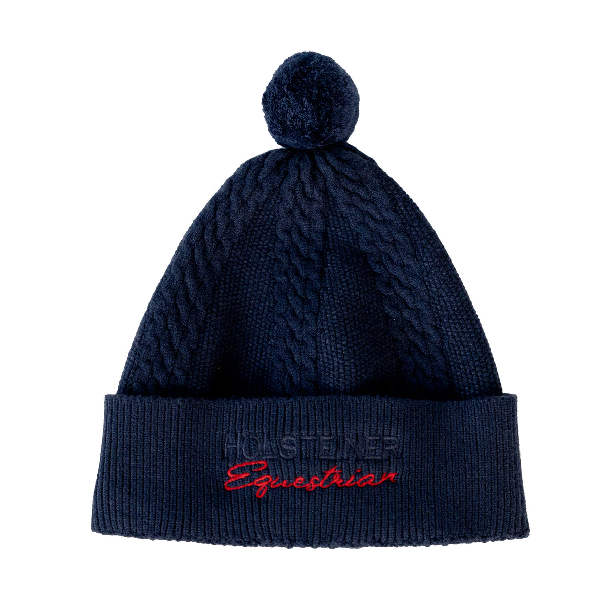 Gorro con pompón de equitación Holsteiner