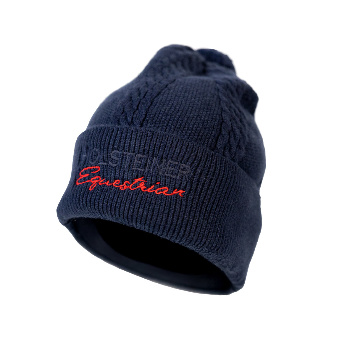 Gorro con pompón de equitación Holsteiner