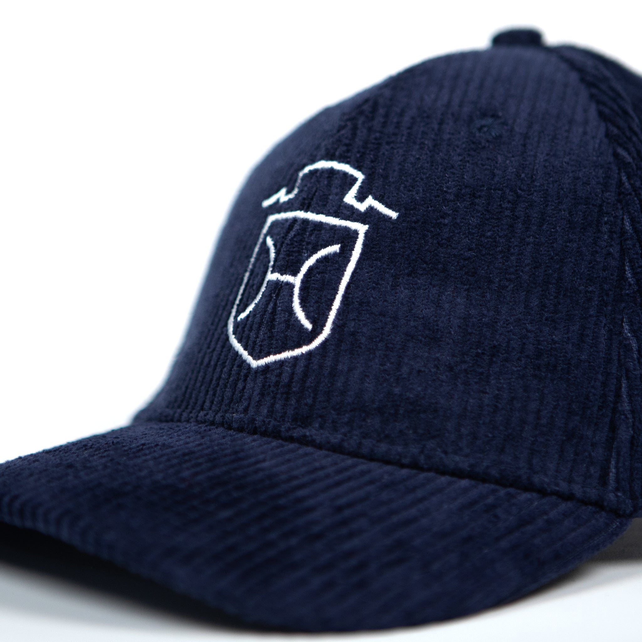 Holsteiner Brand Logo Cord Cap