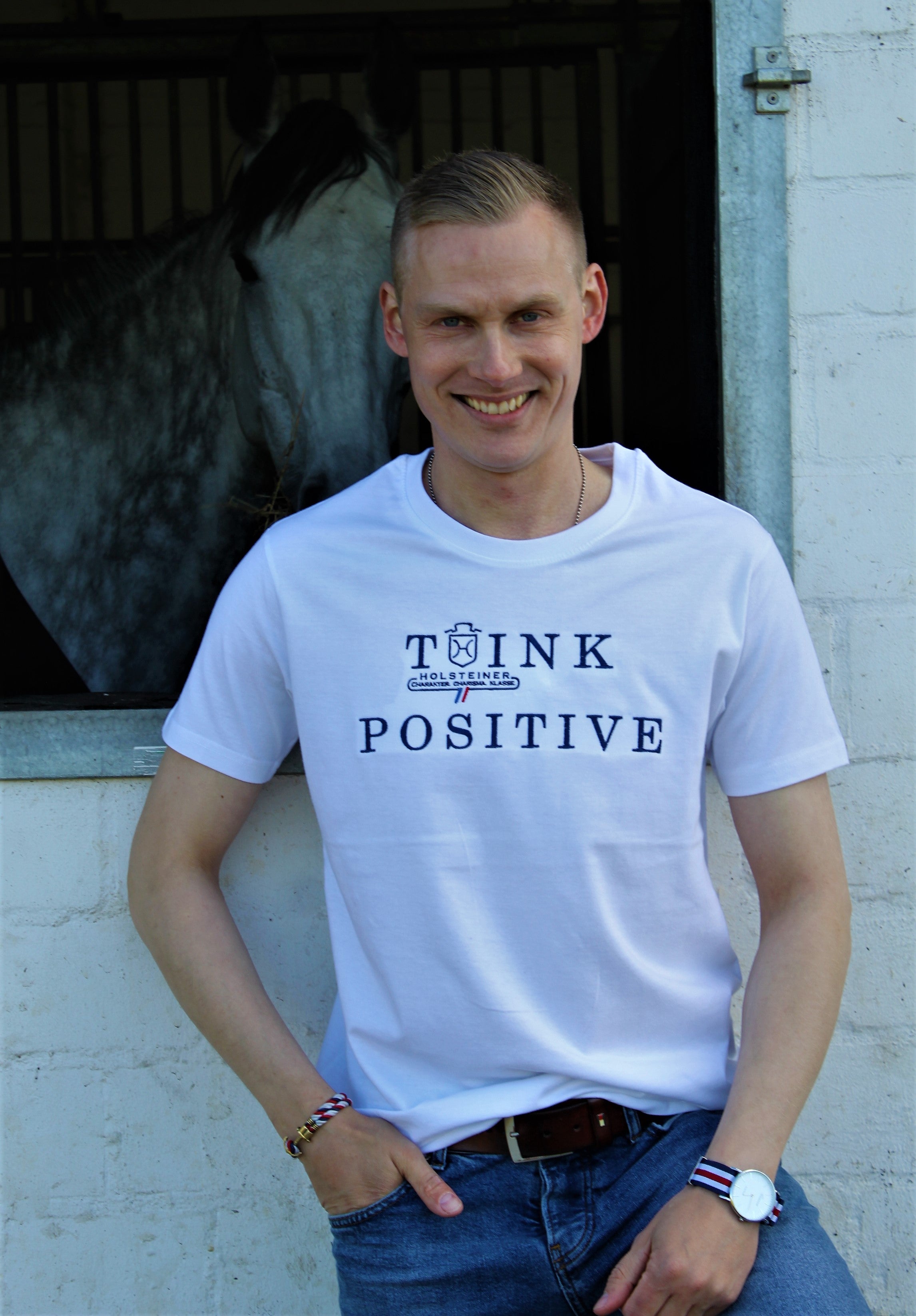 Herren Holsteiner Positive Vibes Shirt – Think Positive!