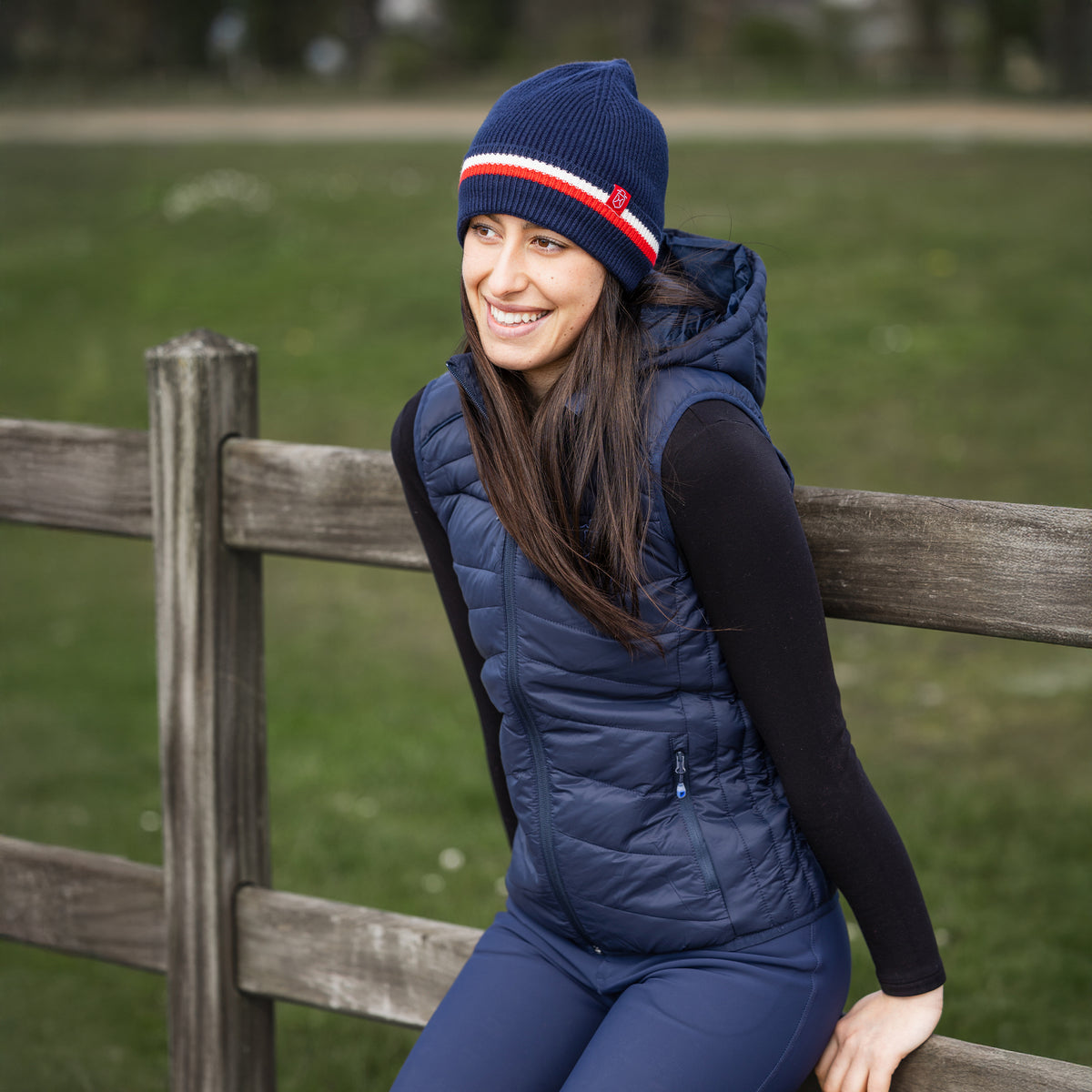 Gorro de lana de Holstein