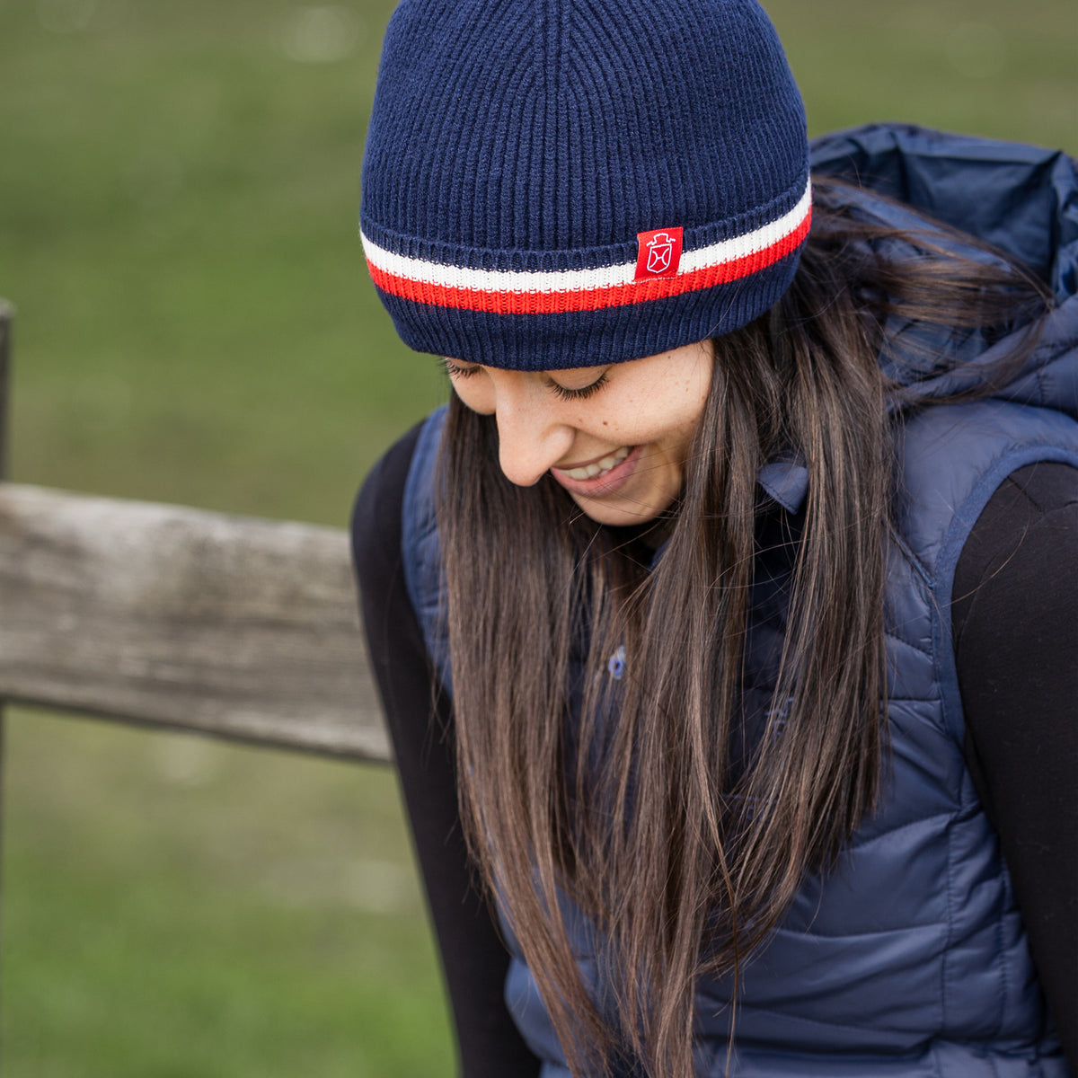 Gorro de lana de Holstein