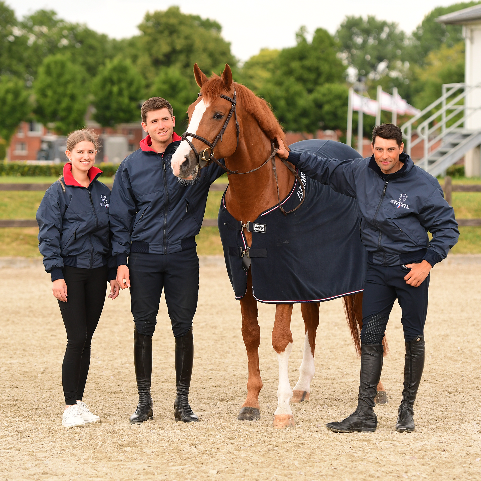 Kinder & Unisex Holsteiner Blouson "StormFlex Contrast"