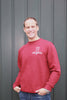 Sweatshirt Bordeaux (3008 a) Herren Sweatshirt Unisex