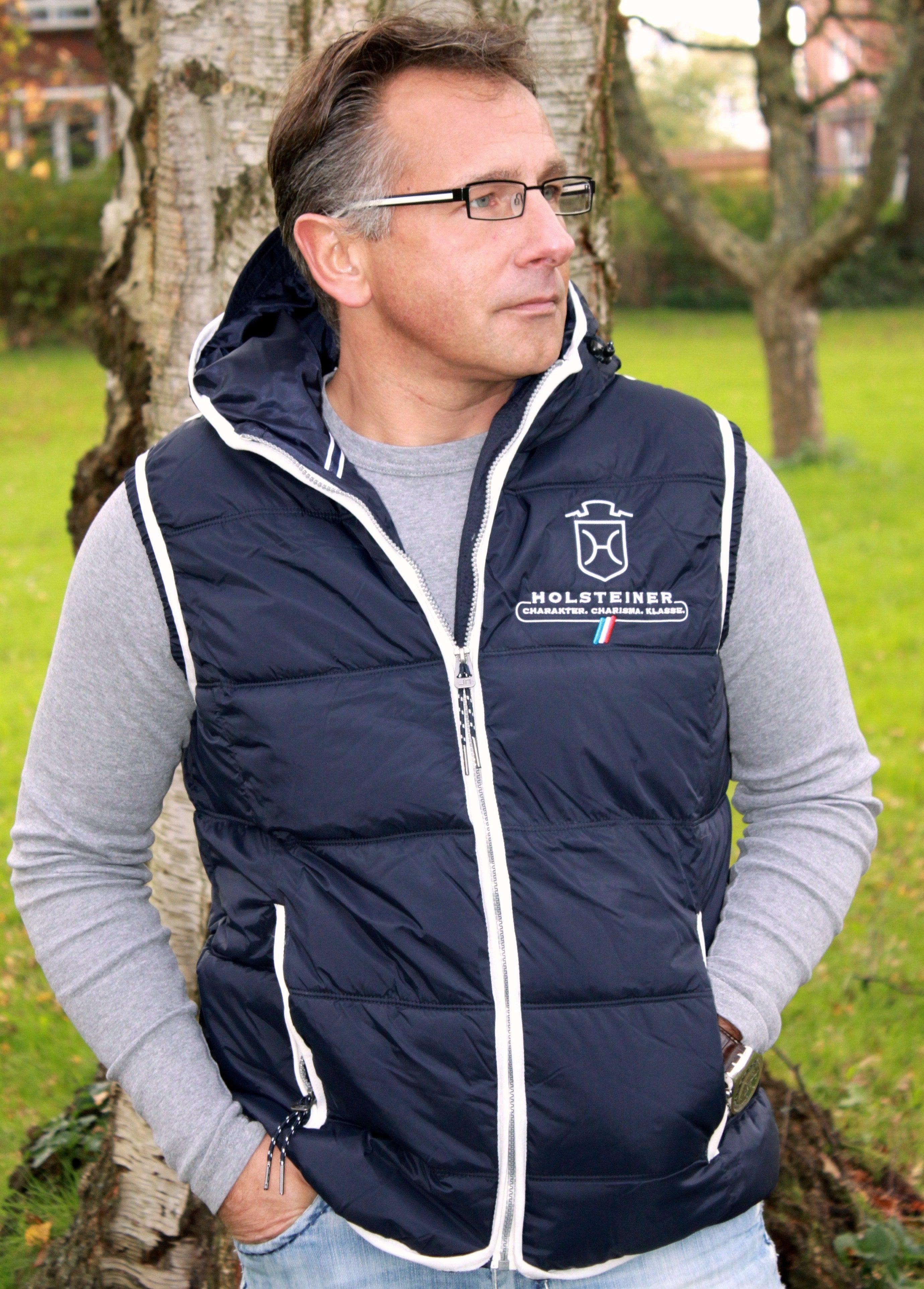 Herren Weste, "Maritime"