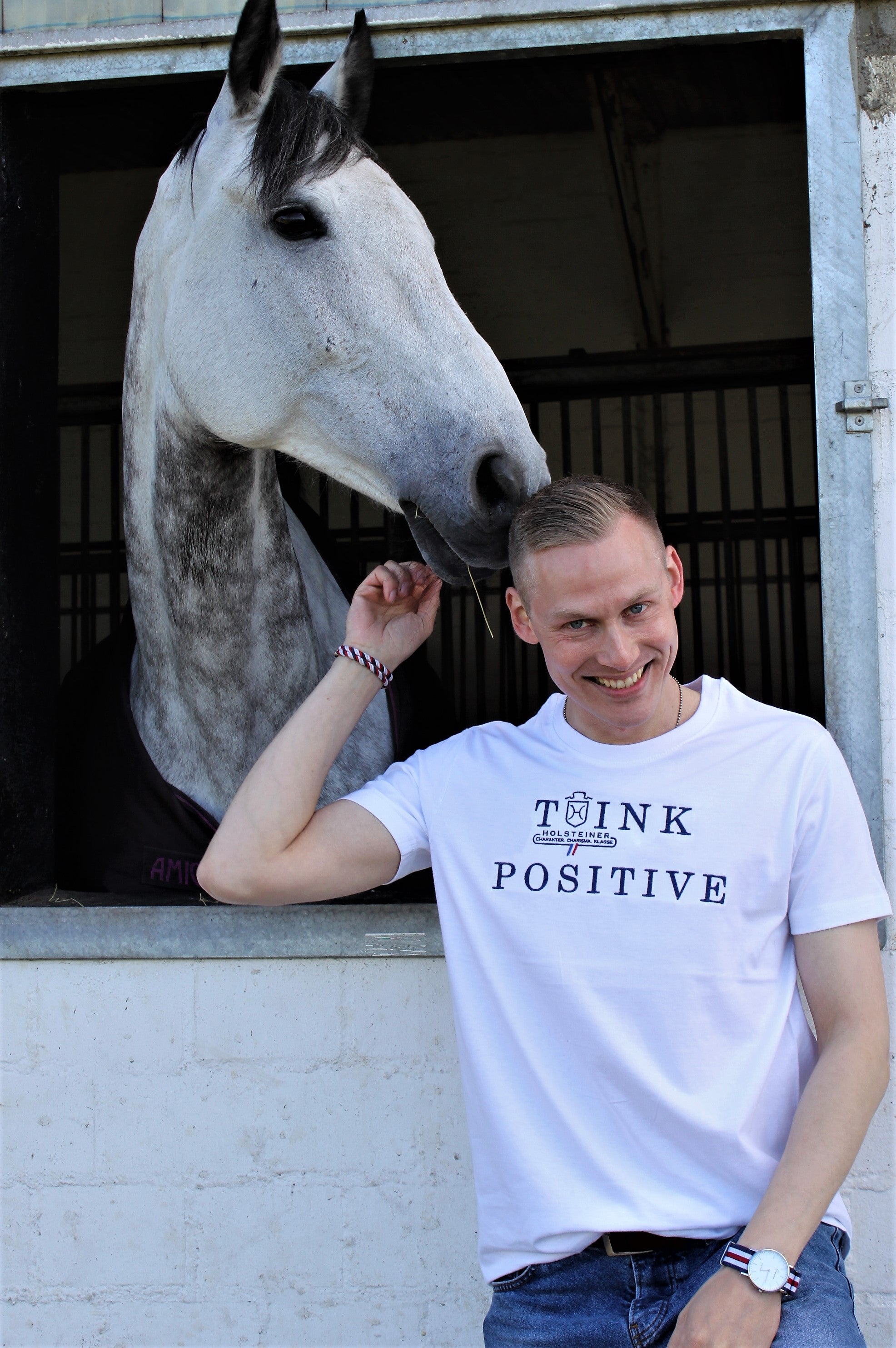 Herren Holsteiner Positive Vibes Shirt – Think Positive!