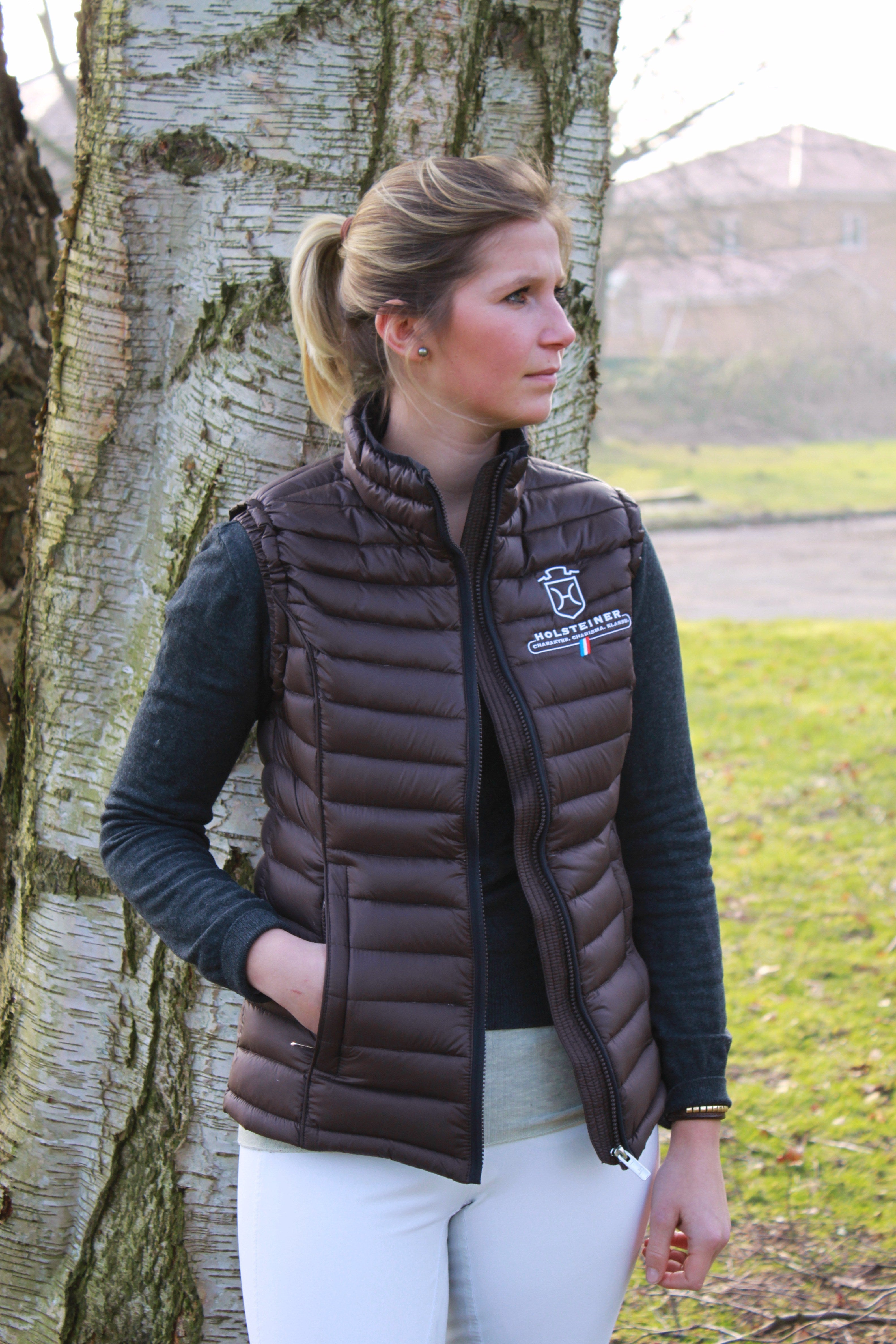 Damen Daunenweste „Holstein Color Flex“