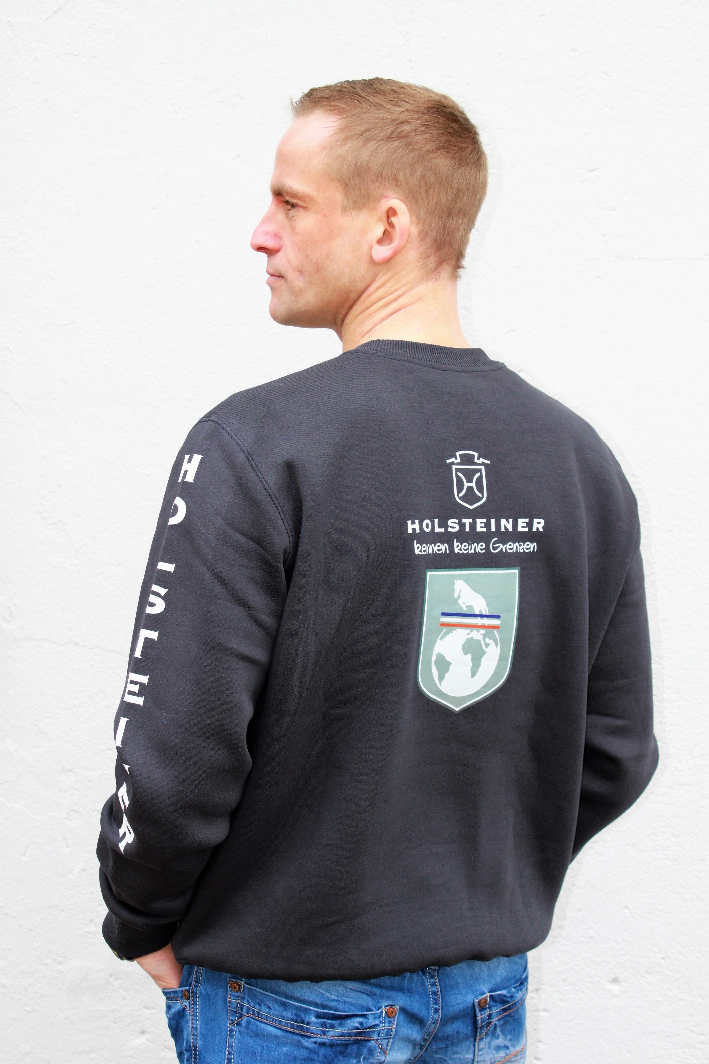 Holsteiner Rundhals-Sweater - "Global" Kariban